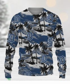 Detroit Tigers Tropical Patterns For Fans Club Gifts Ugly Xmas Sweater Gift Holidays