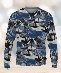 Detroit Tigers Tropical Patterns For Fans Club Gifts Ugly Xmas Sweater Gift Holidays