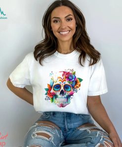 Dia De Los Muertos T Shirt Day Of The Dead Sugar Skull Sweatshirt Classic