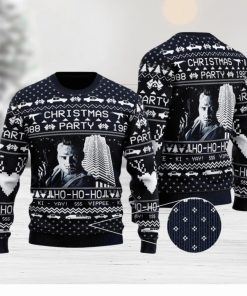 Die Hard Christmas Party Ho Ho Ho Ugly Christmas Sweater