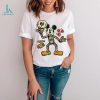 Childhood Peace Love Cure Tie Dye Gold Ribbon Childhood T Shirt