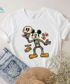 Disney 100 Mickey Mouse Skeleton Costume Halloween D100 T Shirt