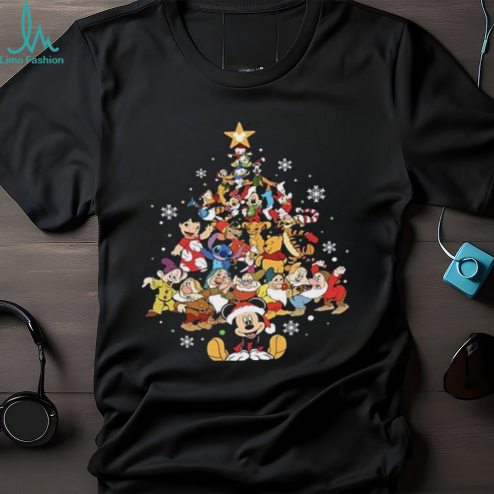 Disney Christmas Merry Christmas Tree Shirt Disney Christmas Merry Christmas Tree Shirt