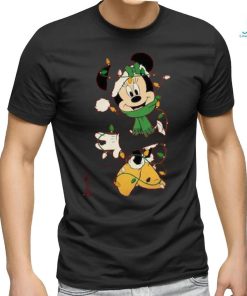 Disney Couples Mickey and Minnie Mouse Christmas Lights shirt