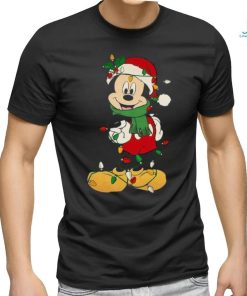 Disney Couples Mickey and Minnie Mouse Christmas Lights shirts