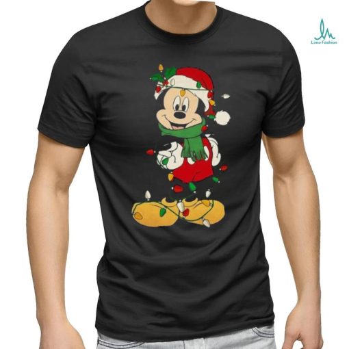 Disney Couples Mickey and Minnie Mouse Christmas Lights shirts