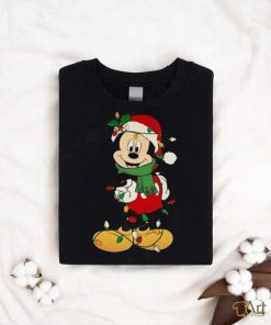 Disney Couples Mickey and Minnie Mouse Christmas Lights shirts