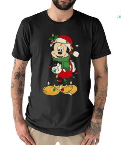Disney Couples Mickey and Minnie Mouse Christmas Lights shirts