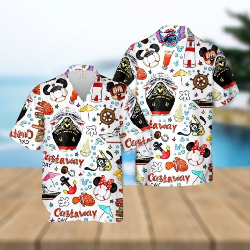 Disney Cruise Hawaiian Shirt, Short Sleeve Hawaiian Aloha Shirt, Disney Shirt, Disney Cruise Birthday Hawaiian