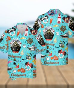 Disney Cruise V2 Hawaiian Shirt, Short Sleeve Hawaiian Aloha Shirt, Disney Cruise Shirt, Mickey Birthday Hawaiian