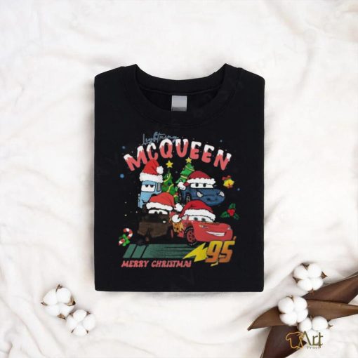 Disney Lightning McQueen Merry Christmas Shirt