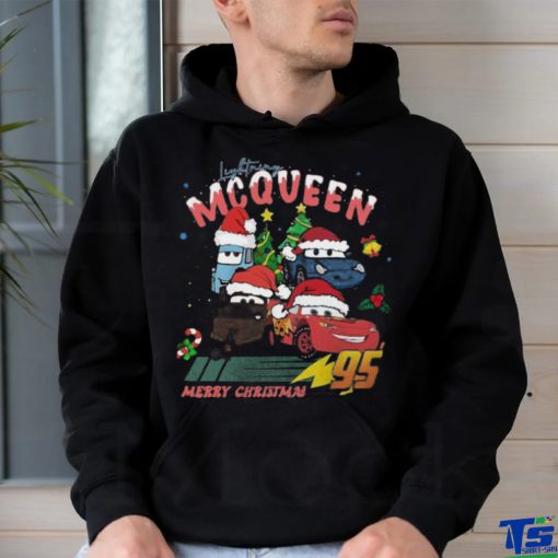 Disney Lightning McQueen Merry Christmas Shirt