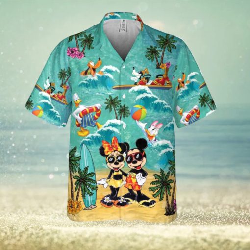 Disney Mickey And Minnie Hawaiian Shirt Disney Magical Hawaii Tee