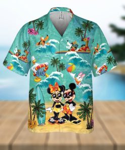 Disney Mickey And Minnie Hawaiian Shirt Disney Magical Hawaii Tee