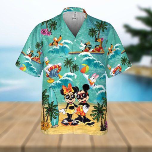 Disney Mickey And Minnie Hawaiian Shirt Disney Magical Hawaii Tee