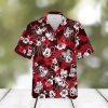 Baseball Christmas Hawaiian Shirt Xmas Button Up Shirt Gifts For Baseball Lovers