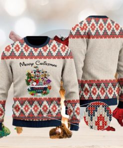 Disney Parks Christmas Weave Knitted 3D Sweater For Thanksgiving