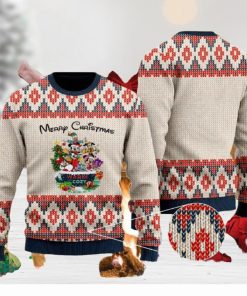 Disney Parks Christmas Weave Knitted 3D Sweater For Thanksgiving