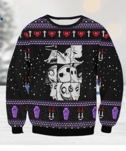 Disney Tim Burtons The Nightmare Before Christmas Sweater Best Gift For Men And Women