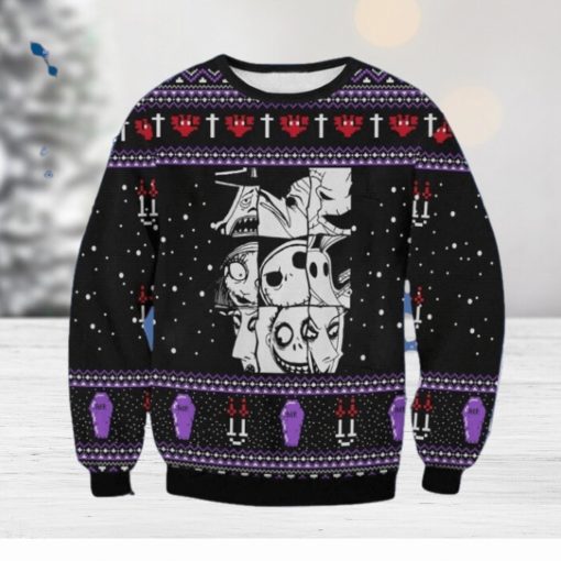 Disney Tim Burtons The Nightmare Before Christmas Sweater Best Gift For Men And Women