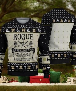 Dnd Classes Rogue Ugly 3d Sweater