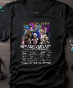 Doctor Who 50th Anniversary 1963 2023 Character Signatures Thank You For The Memories