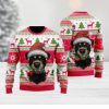 Christmas Sweater Carolina Panthers Christmas Pine Trees Pattern Limited Edition 3D Sweater