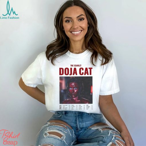 Doja Cat The Scarlet Tour 2023 Merch, Doja Cat Shirt, Doja Cat Unisex Fan Shirt, The Scarlet 2023 Concert T Shirt