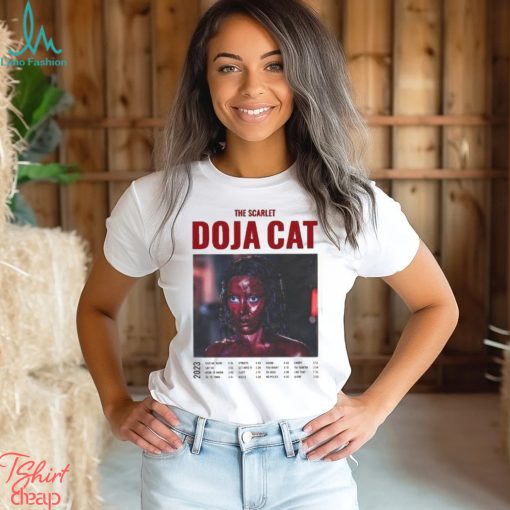 Doja Cat The Scarlet Tour 2023 Merch, Doja Cat Shirt, Doja Cat Unisex Fan Shirt, The Scarlet 2023 Concert T Shirt