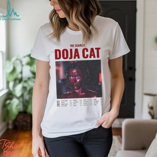 Doja Cat The Scarlet Tour 2023 Merch, Doja Cat Shirt, Doja Cat Unisex Fan Shirt, The Scarlet 2023 Concert T Shirt