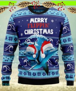 Dolphin Flippin’ Christmas Ugly Christmas Sweater New For Men And Women Gift Holidays Christmas