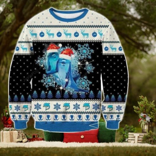 Dolphins Christmas Ugly Sweater Party