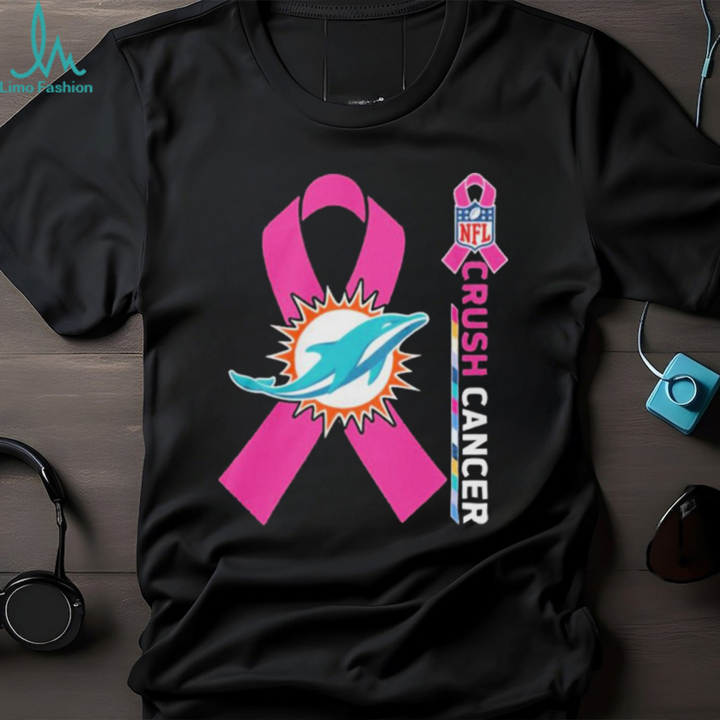 NFL Crush Cancer Miami Dolphins Shirt - Limotees