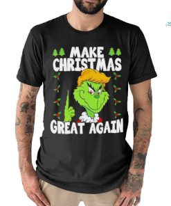 Donald Trump Grinch make Christmas great again shirt