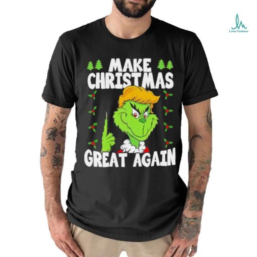 Donald Trump Grinch make Christmas great again shirt