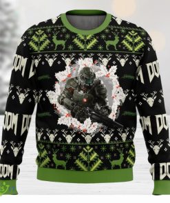 Doom V2 Ugly Christmas Sweater Holiday Party Sweater Christmas Gift