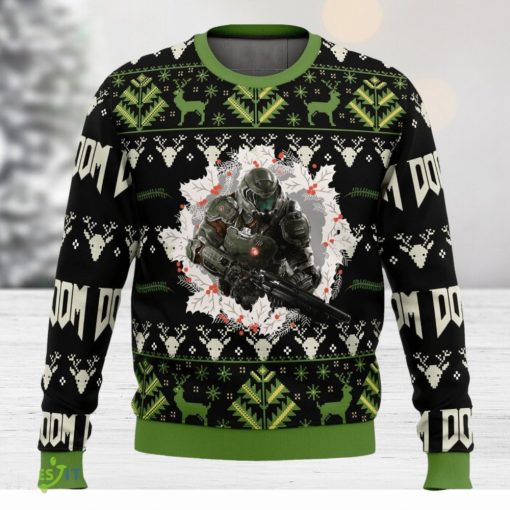 Doom V2 Ugly Christmas Sweater Holiday Party Sweater Christmas Gift