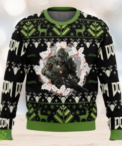 Doom V2 Ugly Christmas Sweater Holiday Party Sweater Christmas Gift