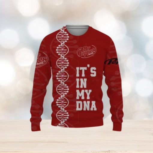 Dr Pepper Soft Drink It’s In My DNA 3D Sweater Uniex Christmas Gift