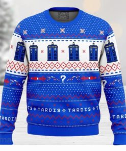 Dr Who Tardis Ugly Sweater Christmas Style Gift For Men And Women