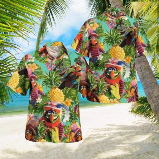 Dr. Teeth The Muppet Tropical Pineapple Hawaiian Shirt