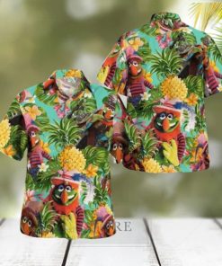 Dr. Teeth The Muppet Tropical Pineapple Hawaiian Shirt