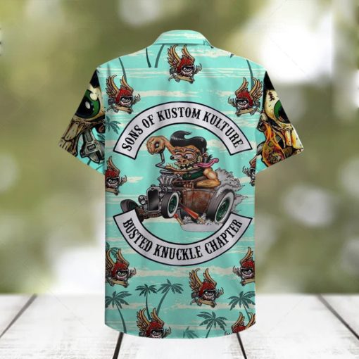 Drag Racing Sons of kustom kulture Hawaii Shirt