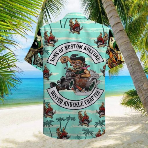 Drag Racing Sons of kustom kulture Hawaii Shirt