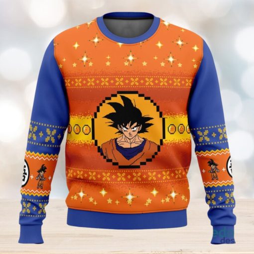 Dragon Ball Z Goku Christmas Ugly Christmas Sweater Unisex 3D Christmas Sweater Gift