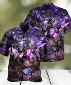 Dragon Skull Hawaiian Shirt For Men Women