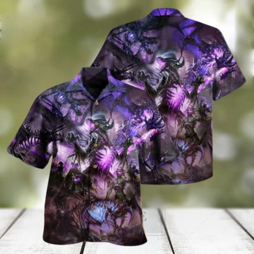 Dragon Skull Hawaiian Shirt For Men Women