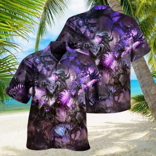 Dragon Skull Hawaiian Shirt For Men Women