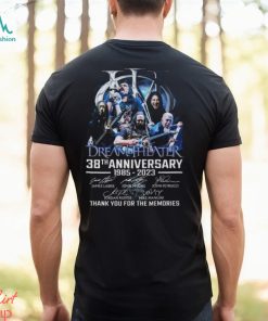 Dream Theater 38th Anniversary 1985 – 2023 Thank You For The Memories T Shirt