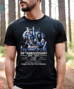 Dream Theater 38th Anniversary 1985 – 2023 Thank You For The Memories T Shirt